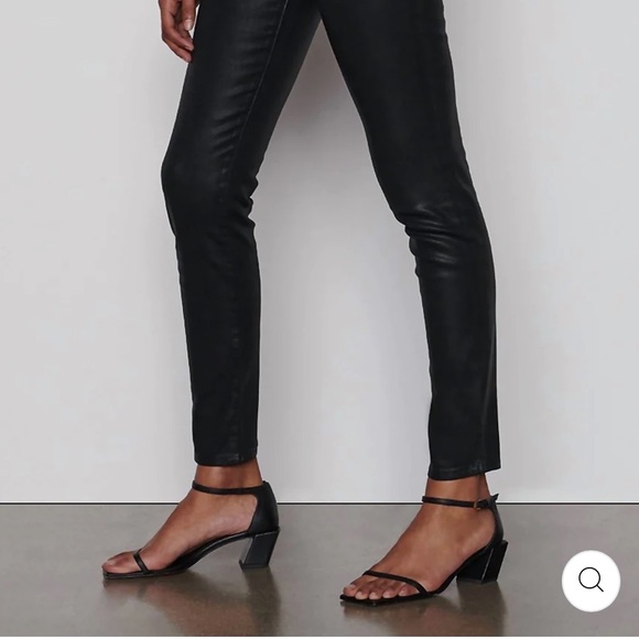 frame new le high skinny jeans coated/NEW - Picture 5 of 5